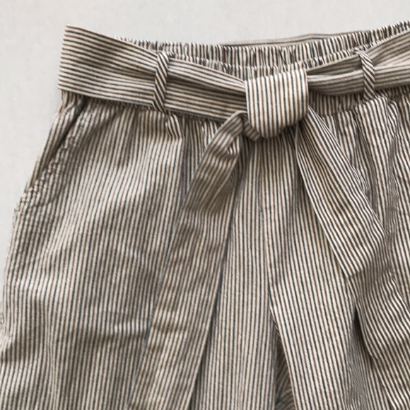 Final Touch Striped Cropped Pants (M) - Picture 2 of 8